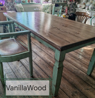 stůl Vídeň toskámská/ masiv deska navíc